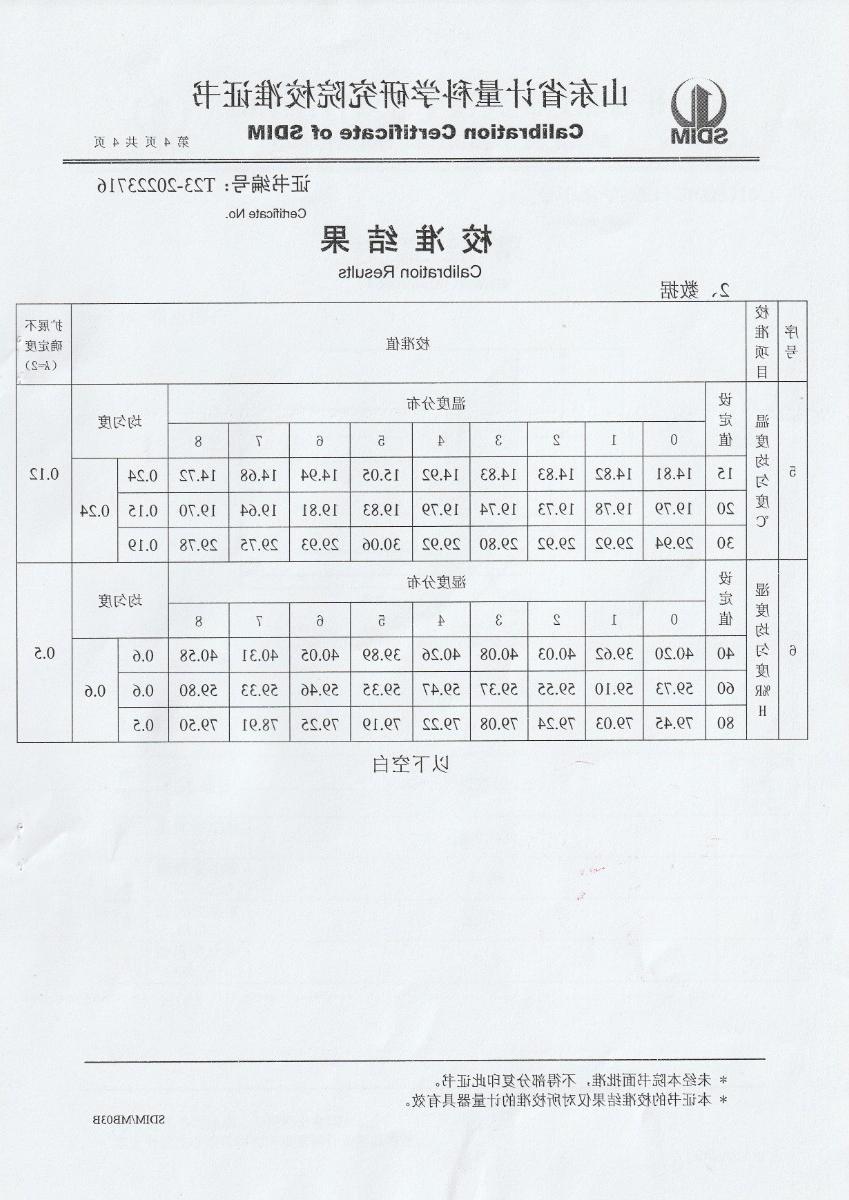 艾康生物技术（杭州）有限公司温湿度检定箱校准证书 (4).jpg